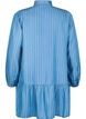 Gestreepte TENCEL&trade; denim tuniek, Blauw, Packshot image number 1
