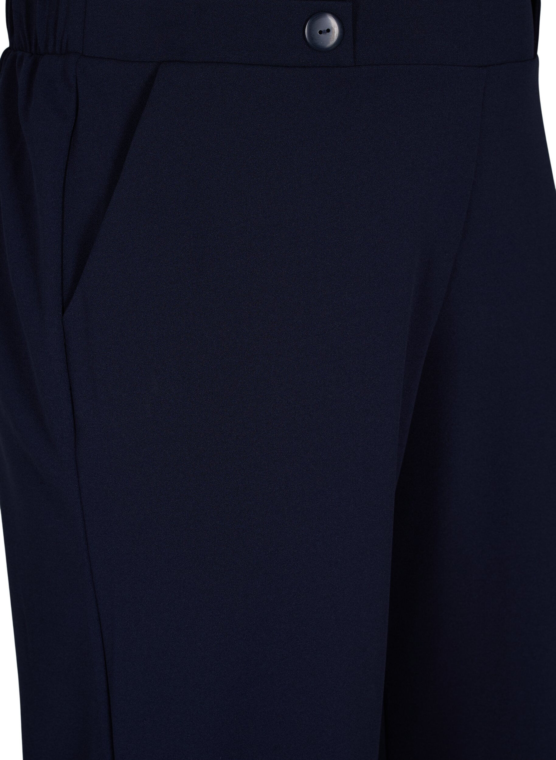 Zizzi7/8 broek met losse pasvorm, Blauw, Packshot image number 2
