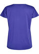 Losvallend trainings-T-shirt met V-hals, Paars, Packshot image number 1