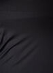 Strakzittende basic top met omkeerbare functie, Zwart, Packshot image number 2