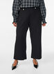 Losse broek met zakken, Zwart, Model image number 2