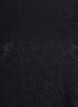 Gestructureerde blouse met korte mouwen, Zwart, Packshot image number 2