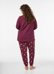 Bedrukte pyjamabroek, Rood, Model image number 2