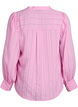 Blouse met verticale strepen, Roze, Packshot image number 1