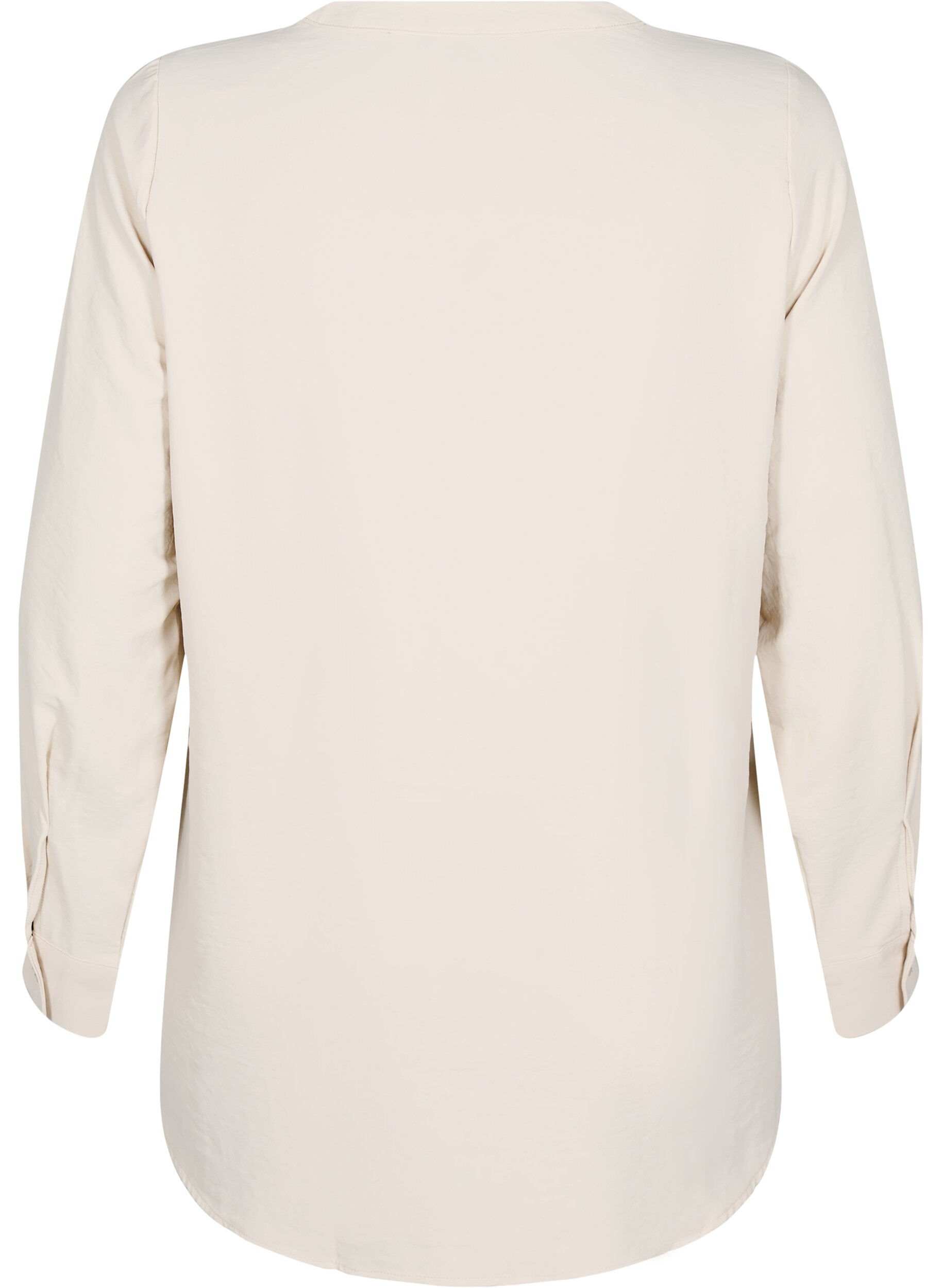 ZizziFLASH - Blouse met lange mouwen, Beige, Packshot image number 1