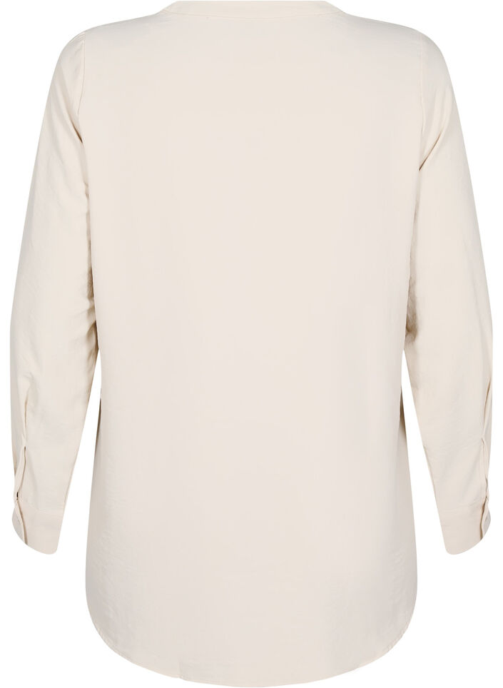 FLASH - Blouse met lange mouwen, Beige, Packshot image number 1