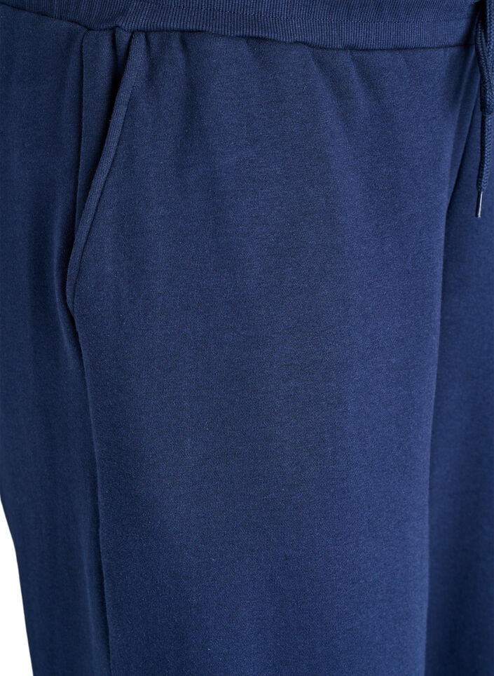 Joggingbroek met zakken, Blauw, Packshot image number 2