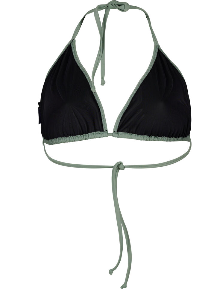 Driehoeksbikini beha, Groen, Packshot image number 1