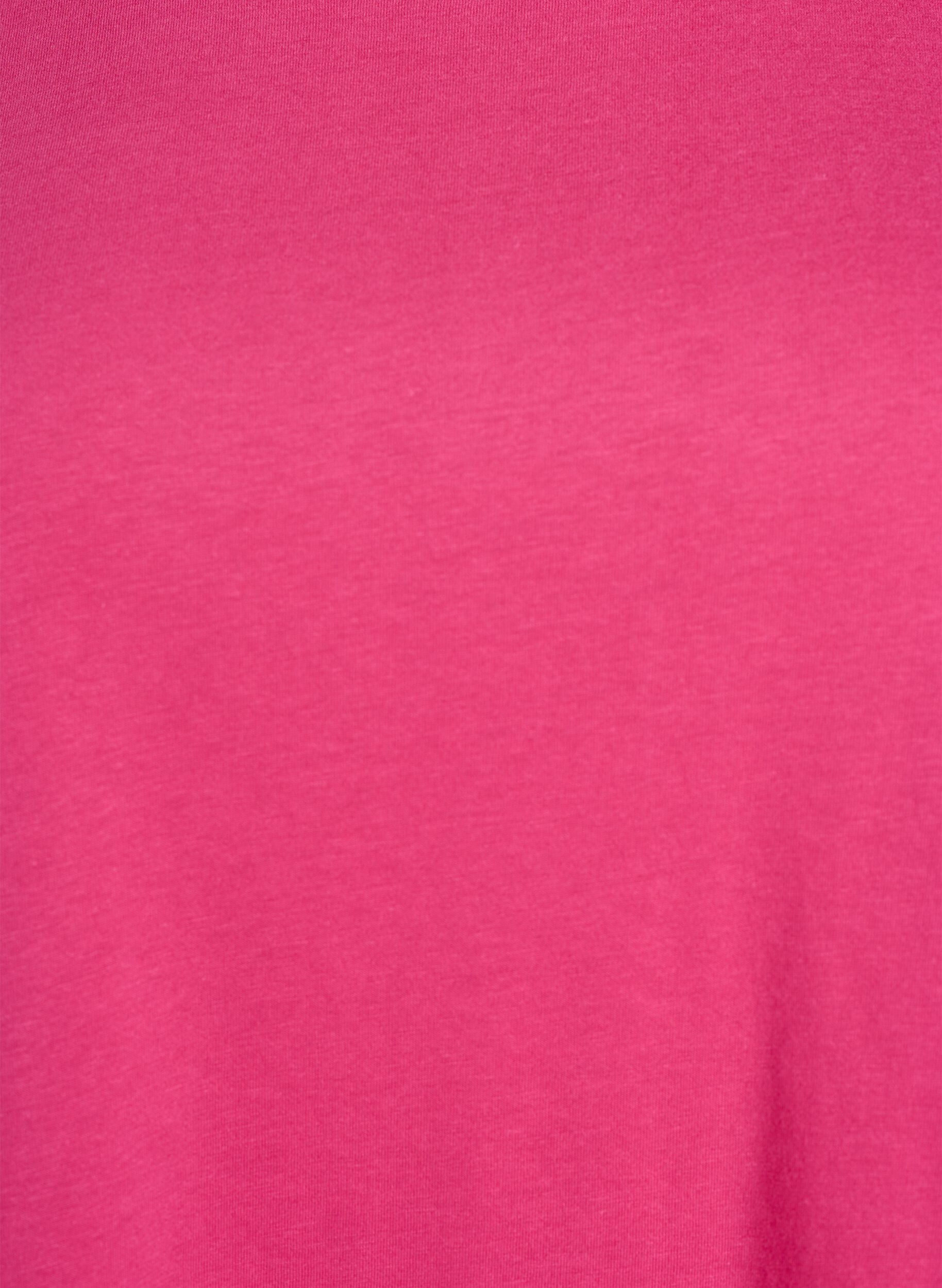 Zizzi T-shirt imprim&eacute;, Rose, Packshot image number 2
