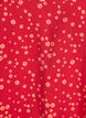 Blouse met vleermuismouwen en bloemen, Rood, Packshot image number 2