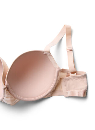 ZizziVoorgevormde bh met mesh, Nude, Packshot image number 3