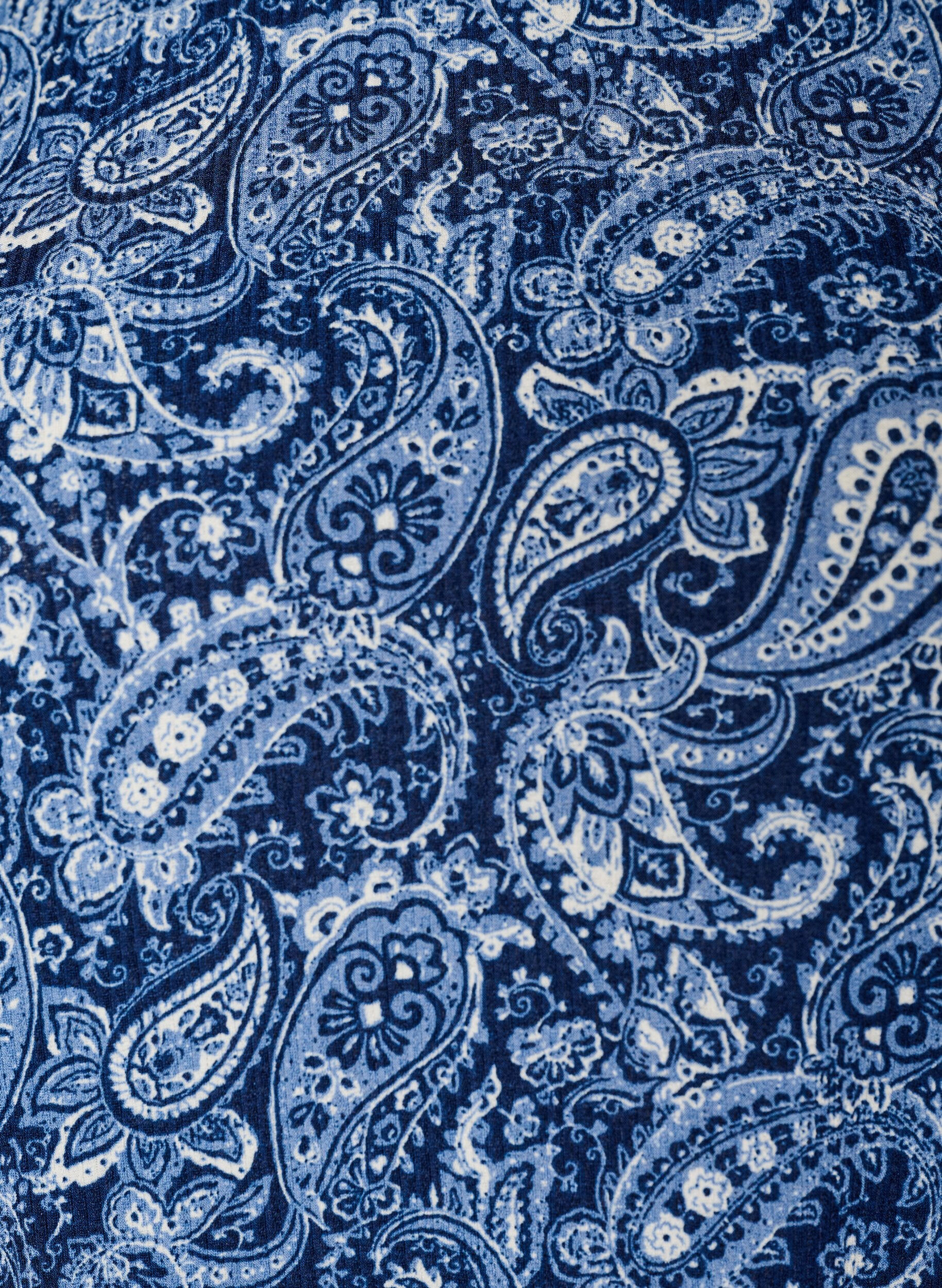 ZizziBlouse met korte mouwen, Blauw, Packshot image number 2