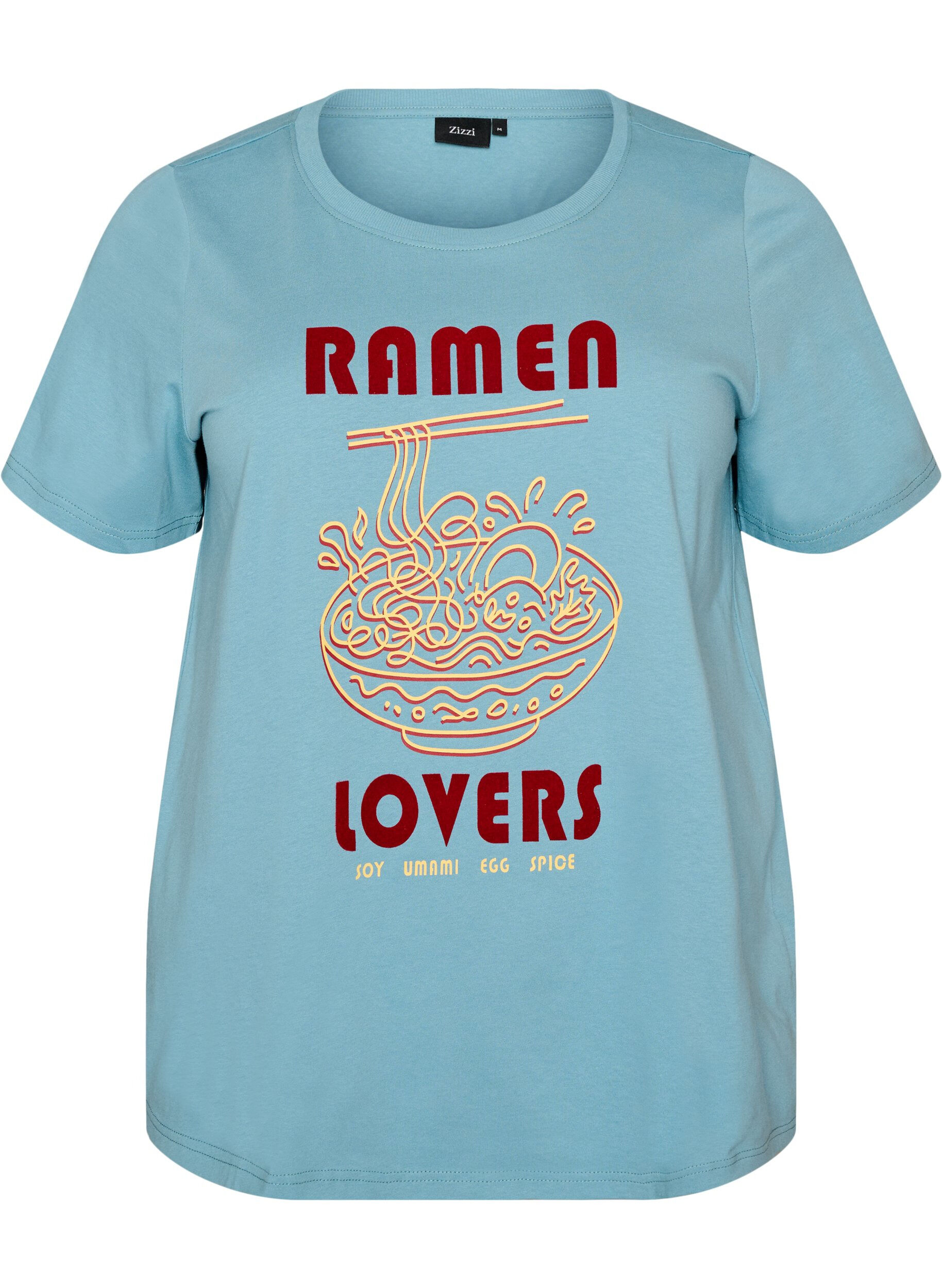 Katoenen T-shirt met print