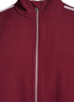 ZizziTrackjack met sportieve details en ritssluiting, T. Port Orch Stripe, Packshot image number 2