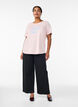 T-shirt met print, Rood, Model image number 1