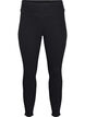 Stretchy jeggings met hoge taille, Black, Packshot image number 0