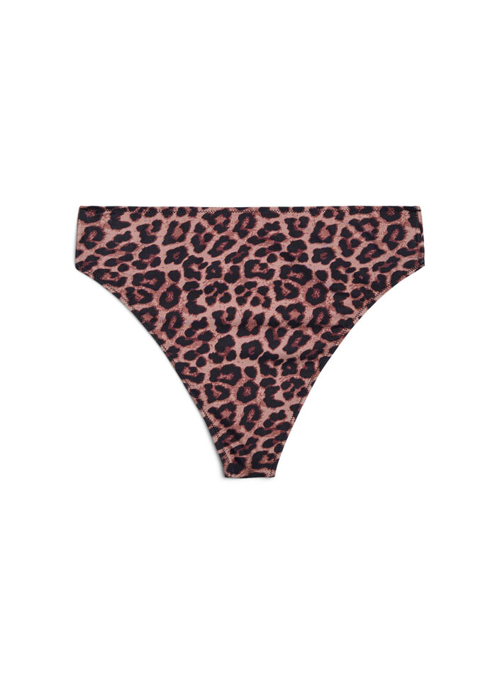 Luipaard bikini string, Leopard AOP, Packshot