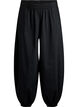 Ballonbroek met zakken en een elastische tailleband, Zwart, Packshot image number 0