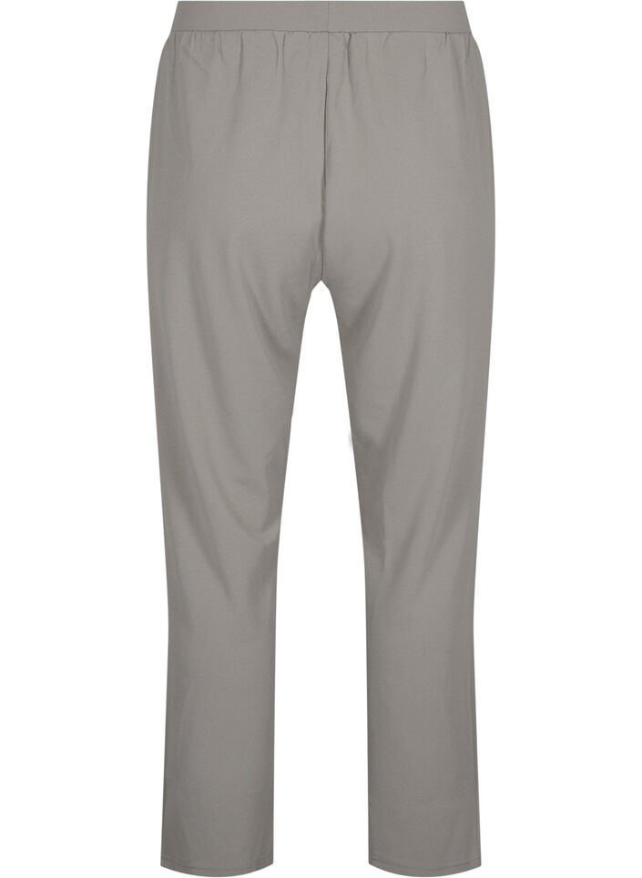 Broek met rechte pasvorm, Beige, Packshot image number 1
