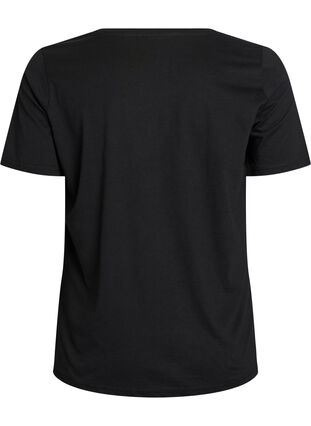 ZizziFLASH - T-shirt met print, Black Cowgirl, Packshot image number 1