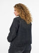 Denimjas met rhinestones en grote zakken aan de voorkant, Grijs, Model image number 2