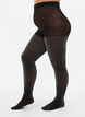 Glitter panty in 50 denier, Zwart, Model image number 0