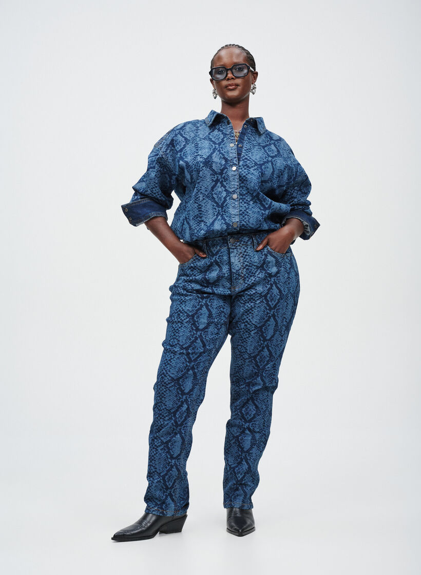 Denim set, , Model