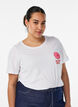 T-shirt imprim&eacute;, Blanc, Model image number 0