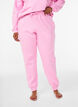 Sweatpants met hoge taille, Roze, Model image number 2