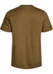 Basic katoenen T-shirt met ronde hals, Groen, Packshot image number 1