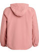 Lichtgewicht jas met een capuchon en ritssluiting, Roze, Packshot image number 1