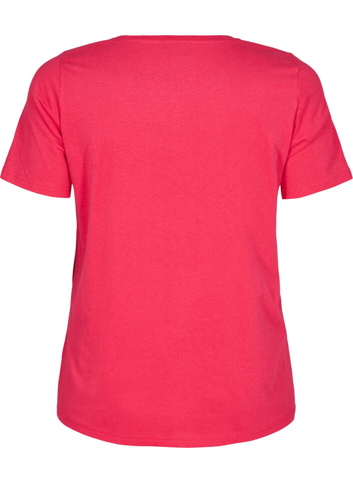 FLASH - T-shirt met motief, Roze, Packshot image number 1