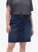 Denim rok met knoopsluiting, Blauw, Model image number 3