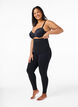 Shapewear legging met hoge taille, Zwart, Model image number 0