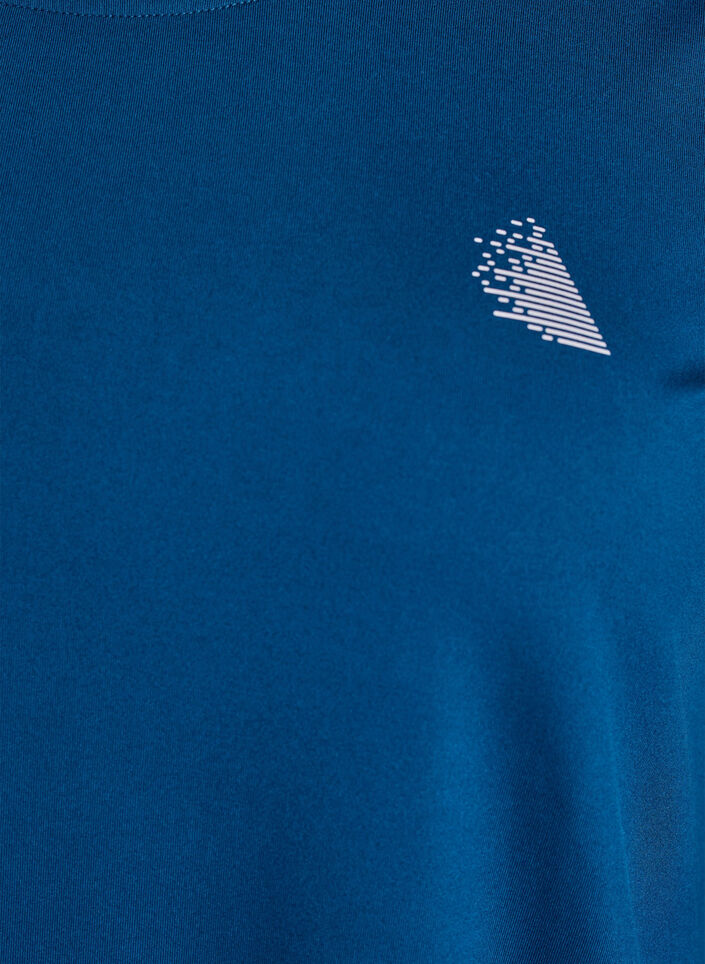 Training blouse met 3/4 mouwen, Blauw, Packshot image number 2