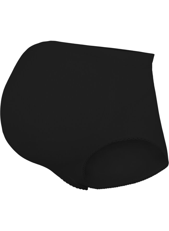 Naadloze zwangerschapsslip, Zwart, Packshot image number 0