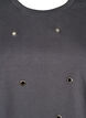 Sweatshirt met oogjes, Grijs, Packshot image number 2