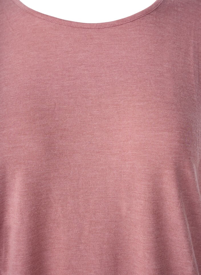 Jersey blouse met 3/4 mouwen, Rood, Packshot image number 2