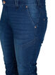 Slim fit capri jeans met zakken, Blauw, Packshot image number 2