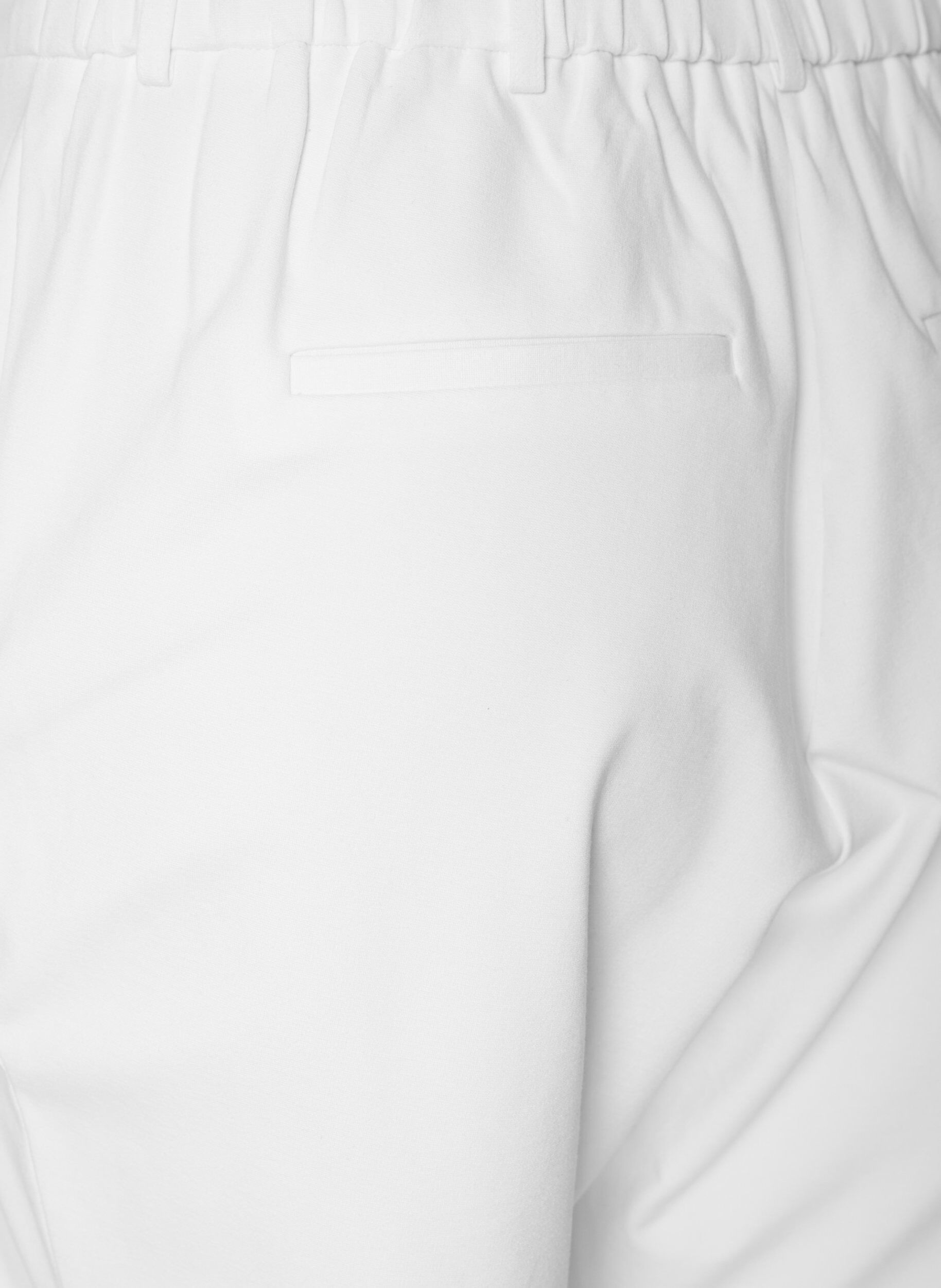 ZizziCropped Maddison broek, Wit, Packshot image number 3