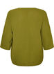 Blouse met 3/4 mouwen, Groen, Packshot image number 1
