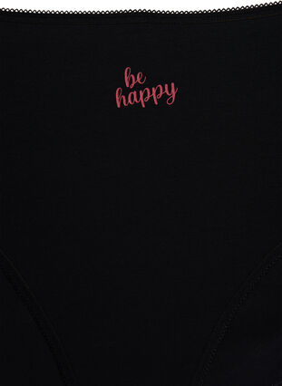 Zizzi7-pack panties met normale taille, Rood, Packshot image number 3