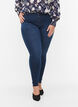 Jeggings van katoenmix, Dark blue denim, Model image number 2