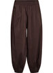 Ballonbroek met zakken en een elastische tailleband, Bruin, Packshot image number 0