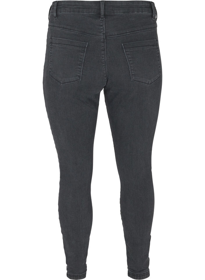Jeggings van katoenmix, Grey Denim, Packshot image number 1