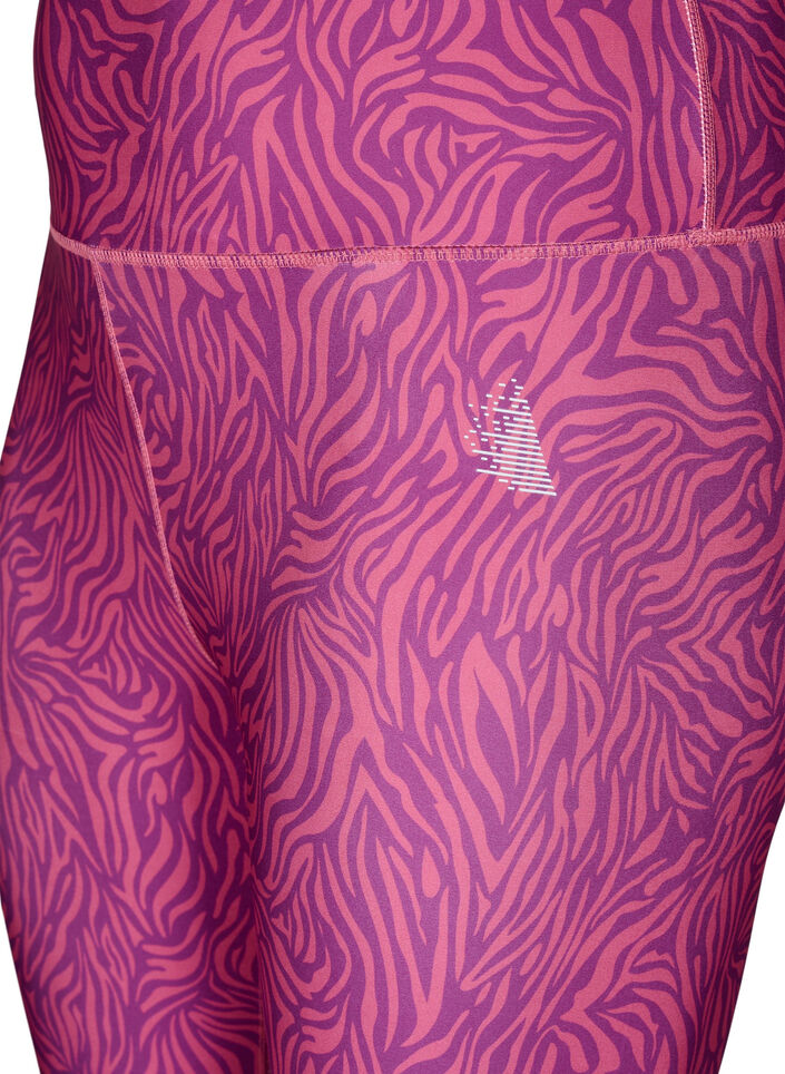 7/8 workout leggings met dierenprint, Charisma AOP, Packshot image number 2