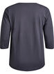 Training blouse met 3/4 mouwen, Grijs, Packshot image number 1