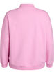 Sweatshirt met hoge kraag en lange mouwen, Roze, Packshot image number 3