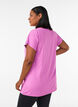 Lang workout T-shirt, Roze, Model image number 2