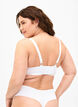 Soutien-gorge moul&eacute; avec r&eacute;sille, Blanc, Model image number 1